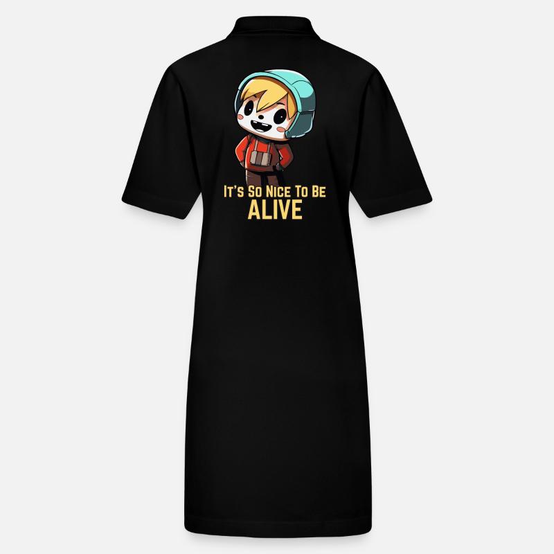 Nice To Be Alive : Anime Masculin Robe polo bio PAIGER Stanley/Stella Femme
