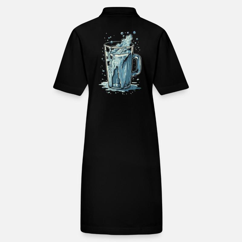 Ein Glas Wasser sollte immer kostenlos sein Stanley/Stella Frauen Bio-Polokleid PAIGER