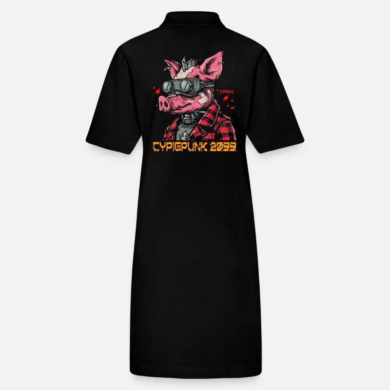 Cyber Cochon Punk Robe polo bio PAIGER Stanley/Stella Femme