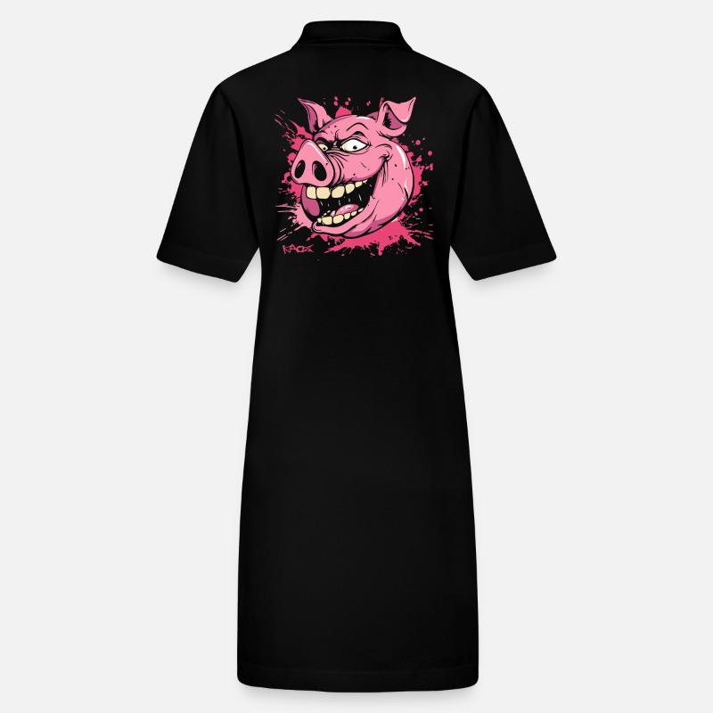 Cochon indécent Robe polo bio PAIGER Stanley/Stella Femme
