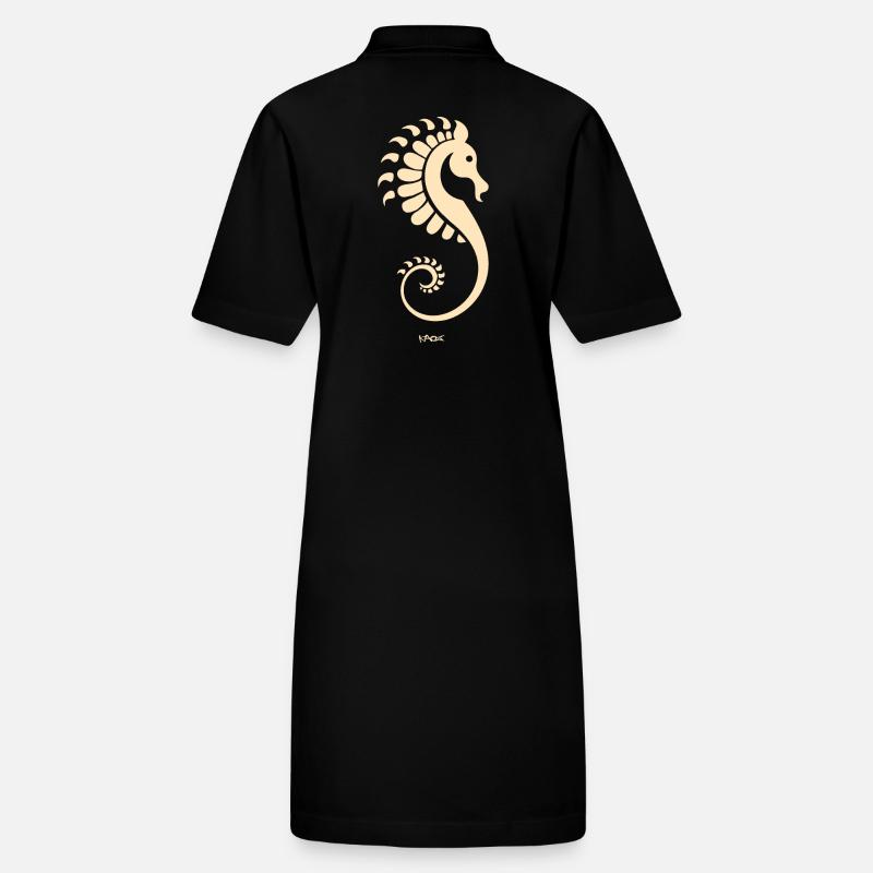 Ein Seepferdchen Stanley/Stella Frauen Bio-Polokleid PAIGER