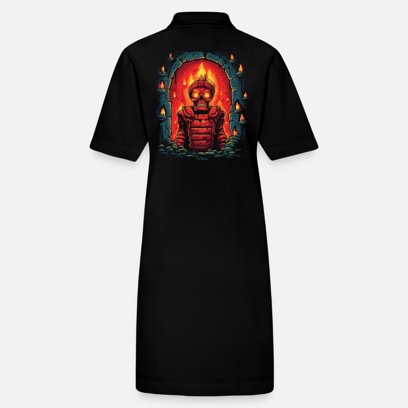 La colère du pharaon du donjon zombie Robe polo bio PAIGER Stanley/Stella Femme