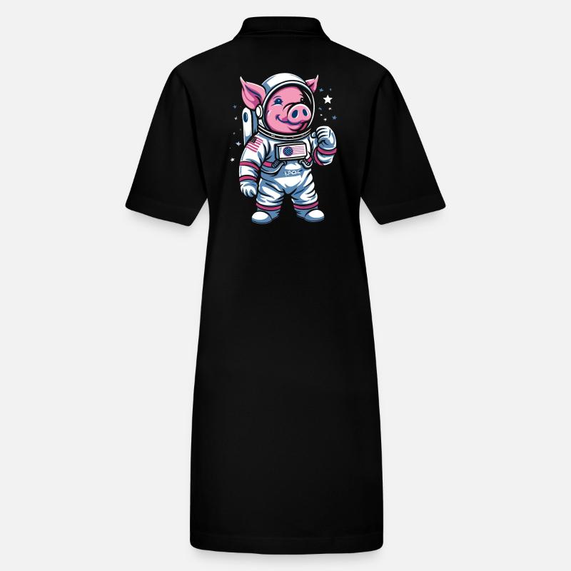 Petit Cochon : Cochon Astronaute Robe polo bio PAIGER Stanley/Stella Femme