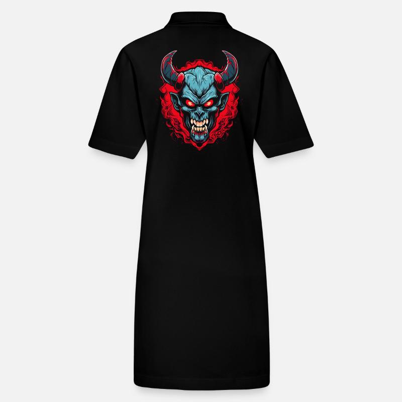 Medieval Flames and Devil or Demon Stanley/Stella PAIGER Organic Women’s Polo Dress