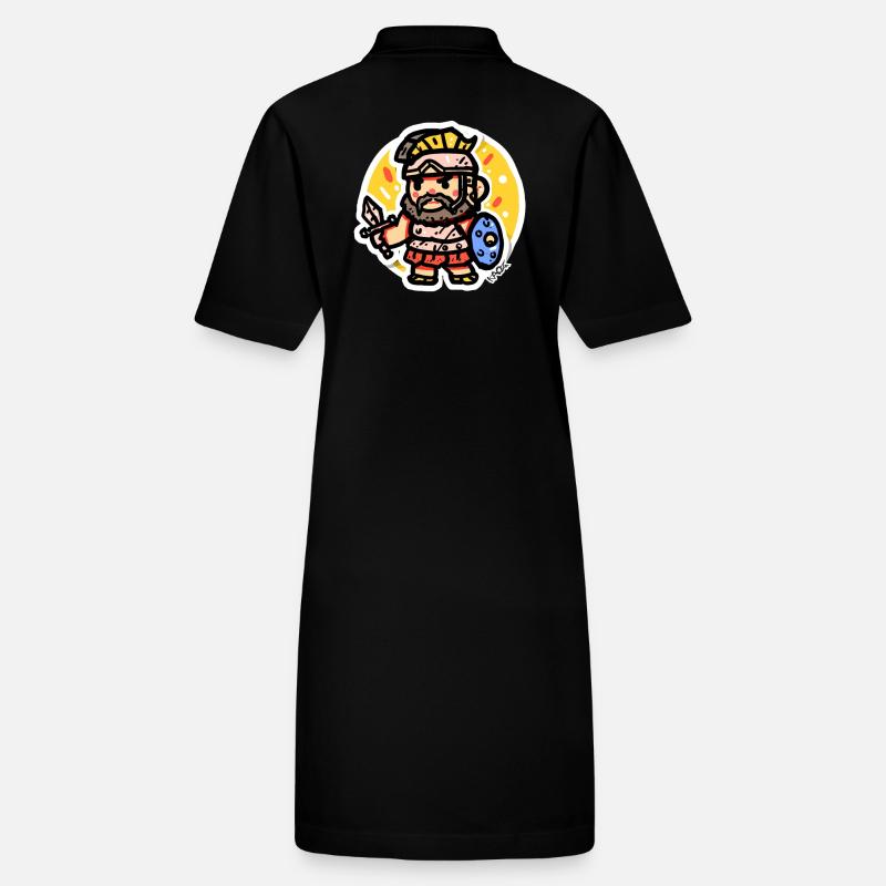 Petit soldat romain de Sparte Chibi Robe polo bio PAIGER Stanley/Stella Femme