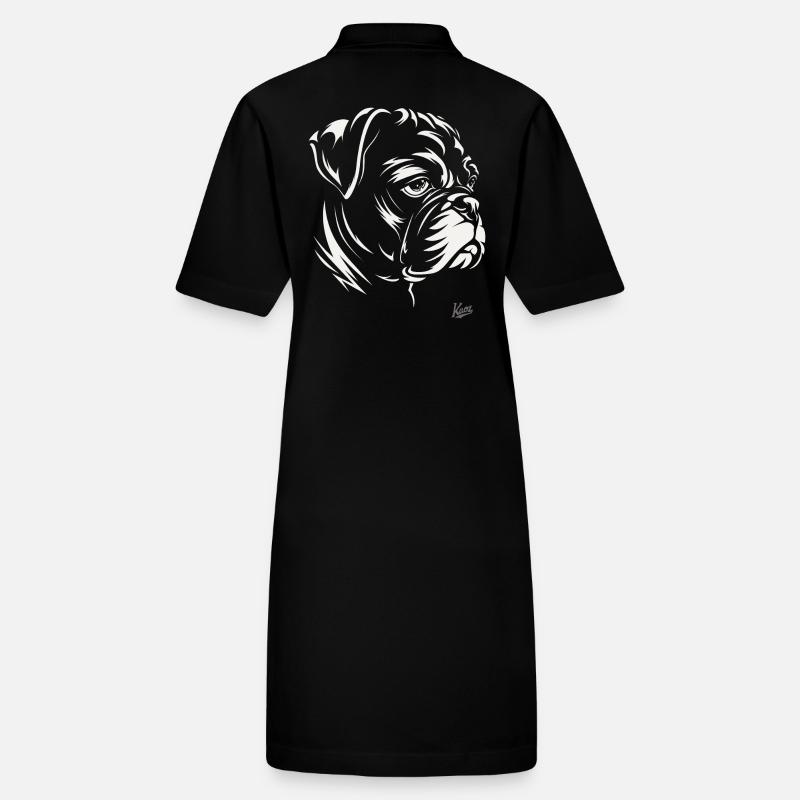 Bestial good : conception du chien Boxer Robe polo bio PAIGER Stanley/Stella Femme