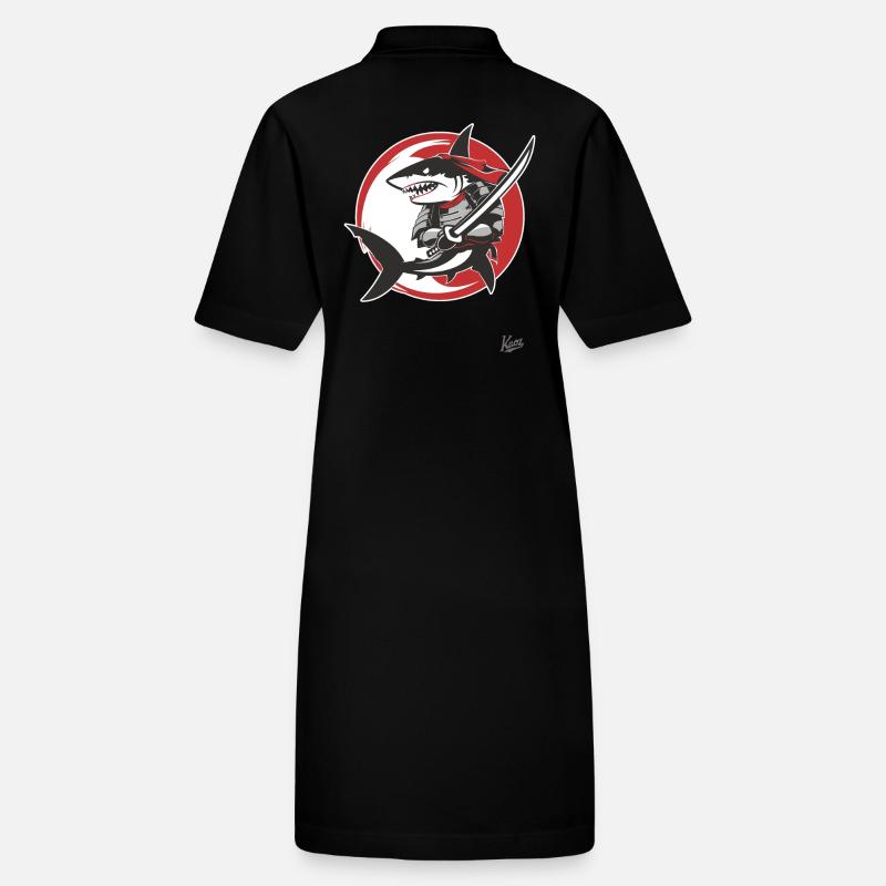 Samurai Katana Shark Stanley/Stella PAIGER Organic Women’s Polo Dress