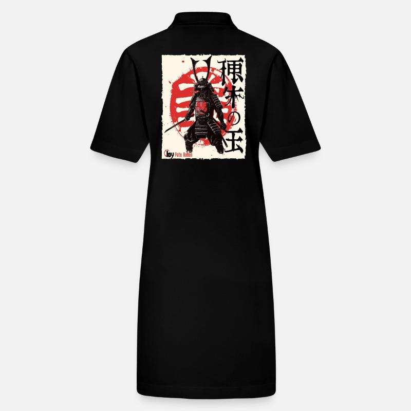 Japanese Edo Samurai Stanley/Stella PAIGER Organic Women’s Polo Dress