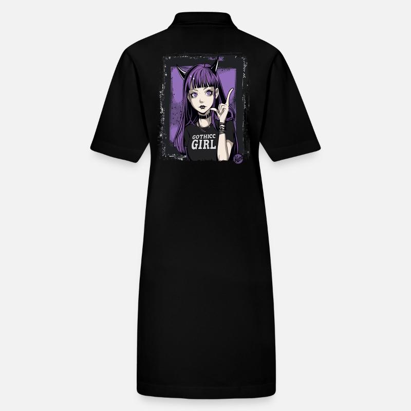 Mignon et cool : Fille gothique Robe polo bio PAIGER Stanley/Stella Femme