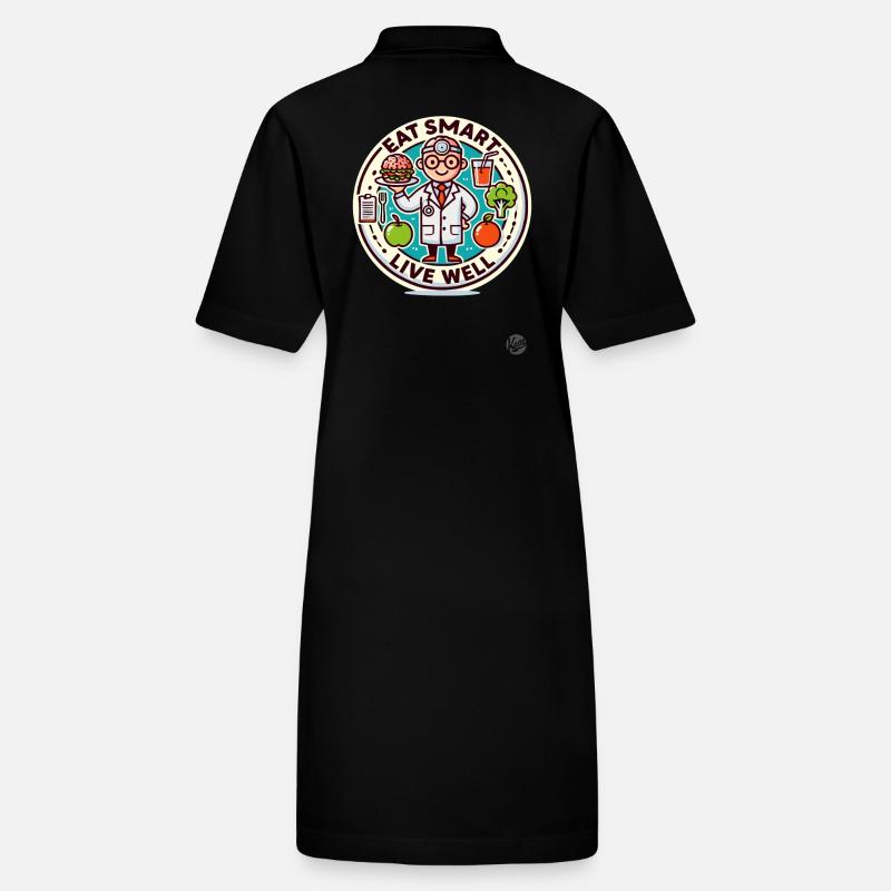 Manger intelligemment, vivre sainement : Brain Burger Robe polo bio PAIGER Stanley/Stella Femme