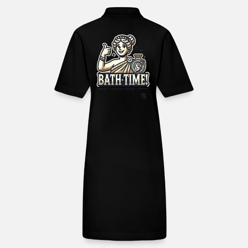 Römische Zeiten – Daumen hoch zur Badezeit Stanley/Stella Frauen Bio-Polokleid PAIGER