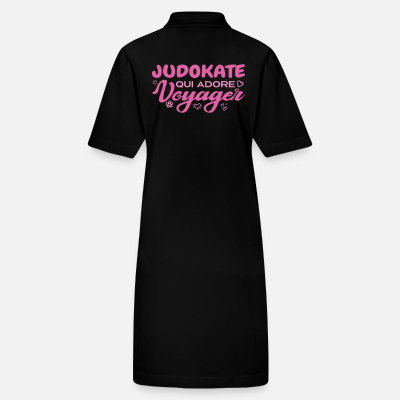 Judokate globe-trotteuse passionnée de voyages Robe polo bio PAIGER Stanley/Stella Femme