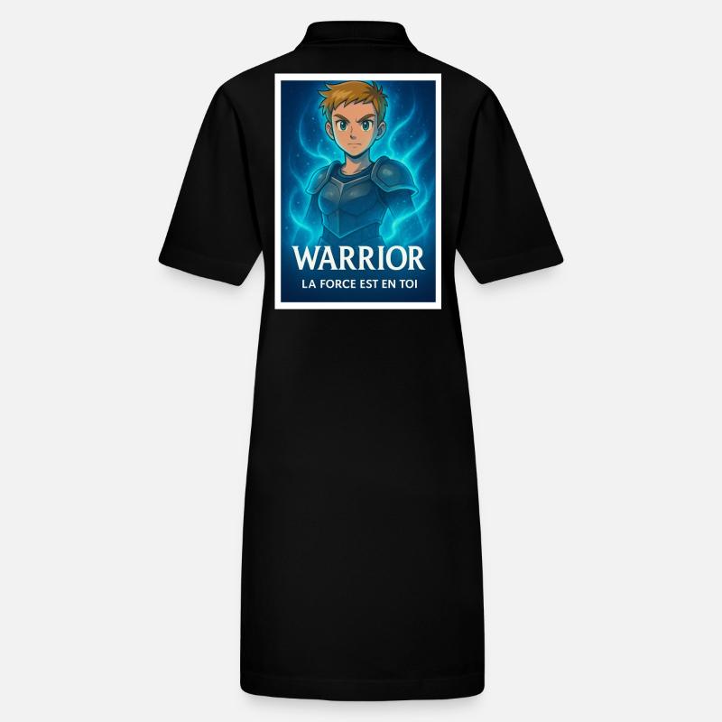 Blue Aura Warrior Stanley/Stella PAIGER Organic Women’s Polo Dress
