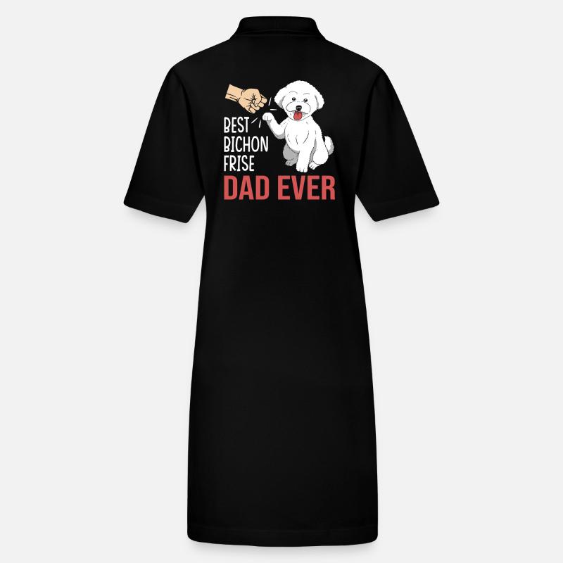 Bichon Frise Dog Stanley/Stella PAIGER Organic Women’s Polo Dress