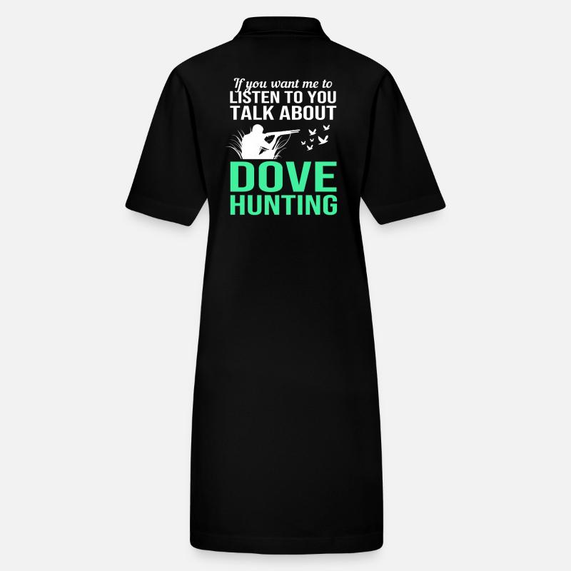 Taube Taubenjagd Jagd Jäger Stanley/Stella Frauen Bio-Polokleid PAIGER