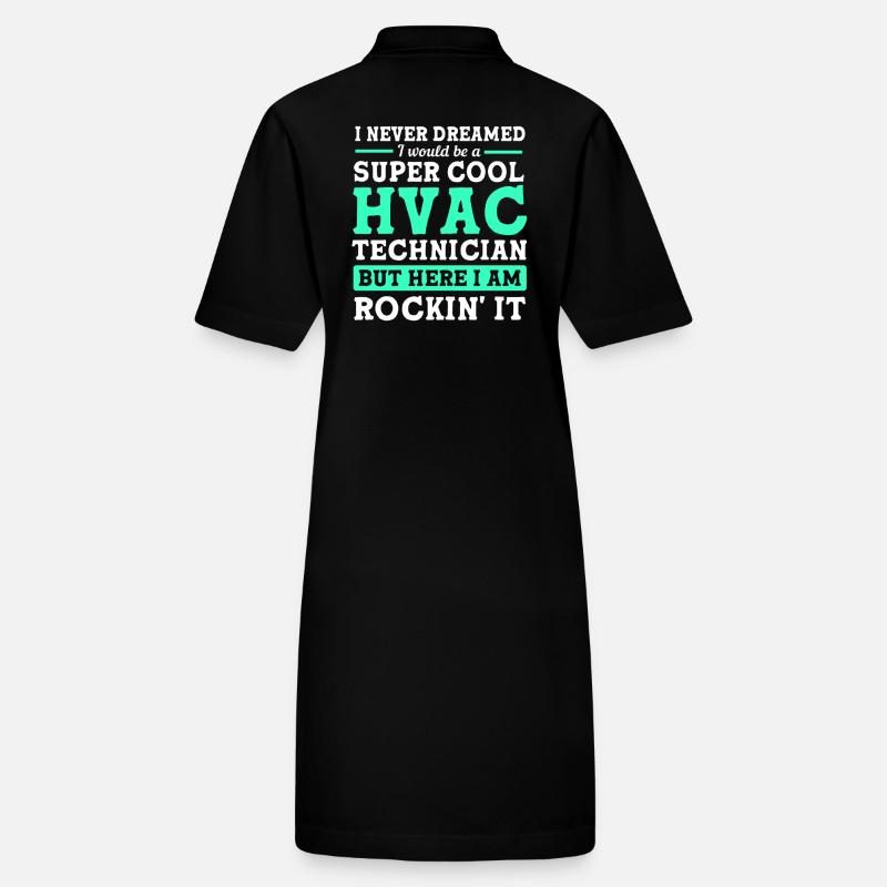 Techniker Klimatechniker Kältetechniker Heizung Stanley/Stella Frauen Bio-Polokleid PAIGER