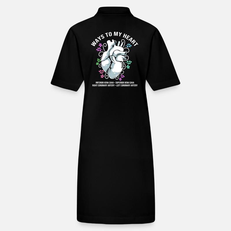 MFA Medizin Mediziner Stanley/Stella Frauen Bio-Polokleid PAIGER