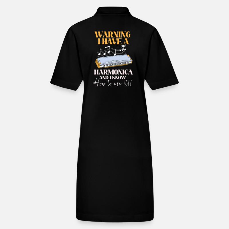 Mundharmonika Stanley/Stella Frauen Bio-Polokleid PAIGER