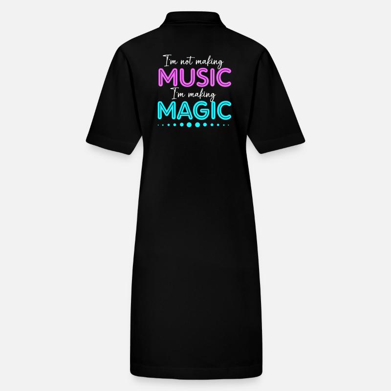 DJ Djing Label Keyboard Stanley/Stella Frauen Bio-Polokleid PAIGER
