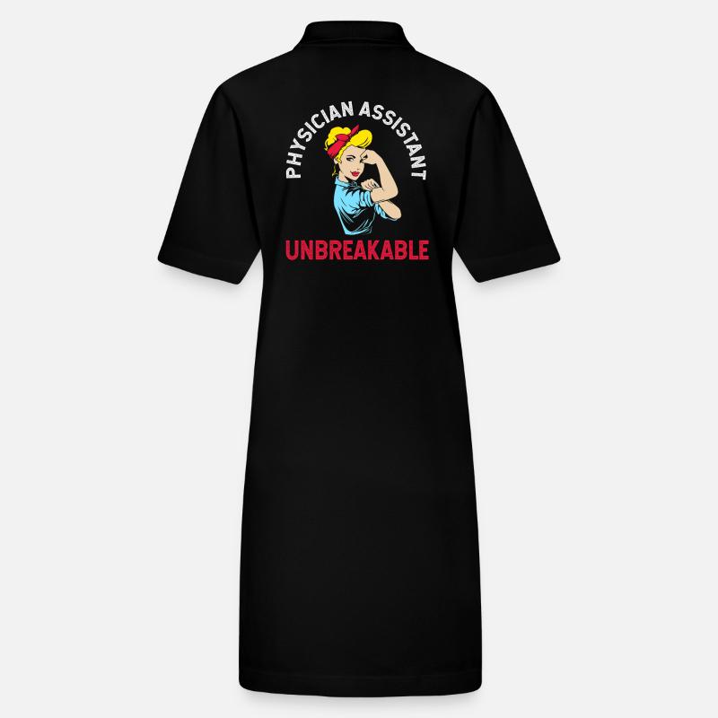 Arzthelferin Physician Assistant Pflege MFA PA Stanley/Stella Frauen Bio-Polokleid PAIGER