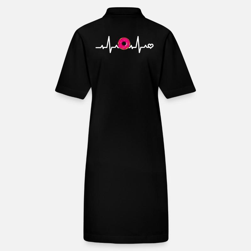 Pink Donut Love Stanley/Stella PAIGER Organic Women’s Polo Dress