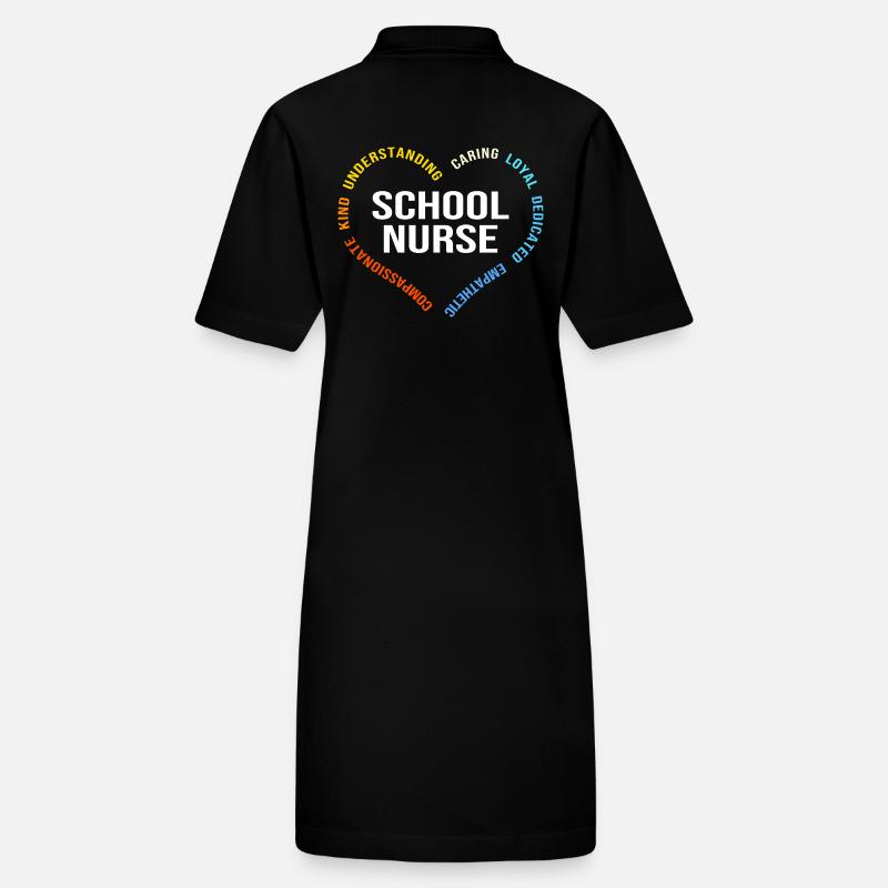 Schule Krankenschwester Krankenhaus Medizin Stanley/Stella Frauen Bio-Polokleid PAIGER