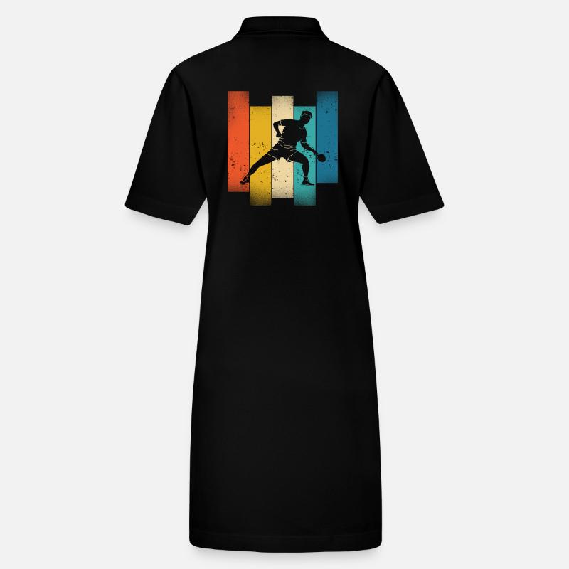 Table tennis player retro style Stanley/Stella PAIGER Organic Women’s Polo Dress