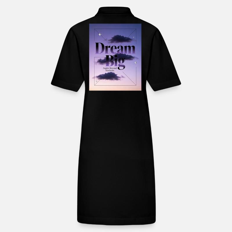 Groß Träumen Jenseits Horizonte Stanley/Stella Frauen Bio-Polokleid PAIGER