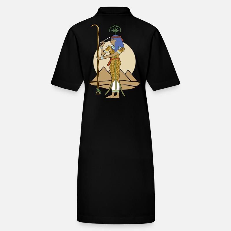 SESHAT Dame der Bücher Stanley/Stella Frauen Bio-Polokleid PAIGER