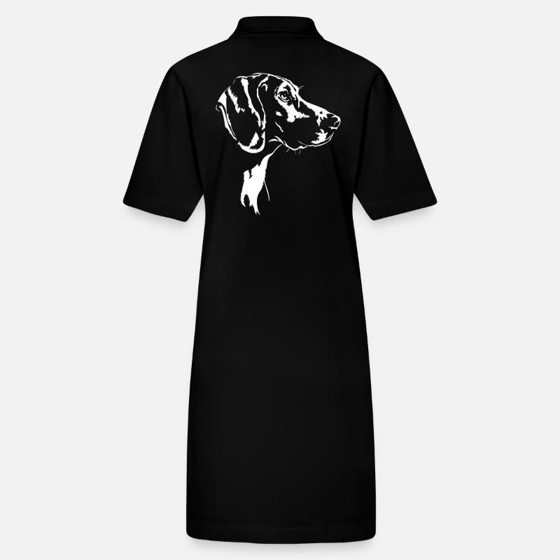 Treeing Walker Coonhound Silhouette Hunde Wilsigns Stanley/Stella Frauen Bio-Polokleid PAIGER