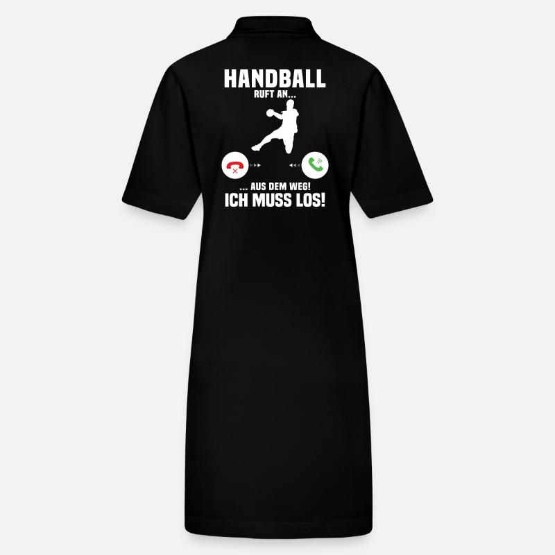 Handball m’appelle, drôle de cadeau handball Robe polo bio PAIGER Stanley/Stella Femme
