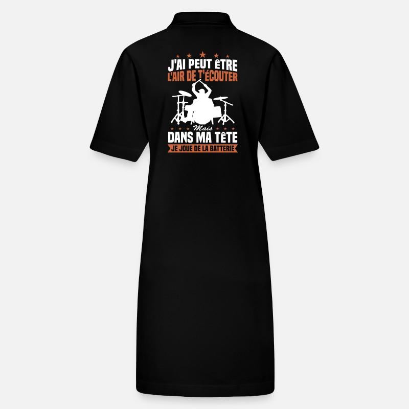 In my head I'm playing drums Stanley/Stella PAIGER Organic Women’s Polo Dress