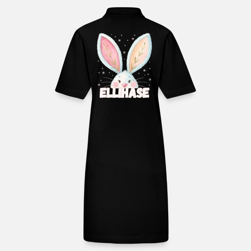 Nom Elli Rabbit Ellihase Nom de l’animal Robe polo bio PAIGER Stanley/Stella Femme
