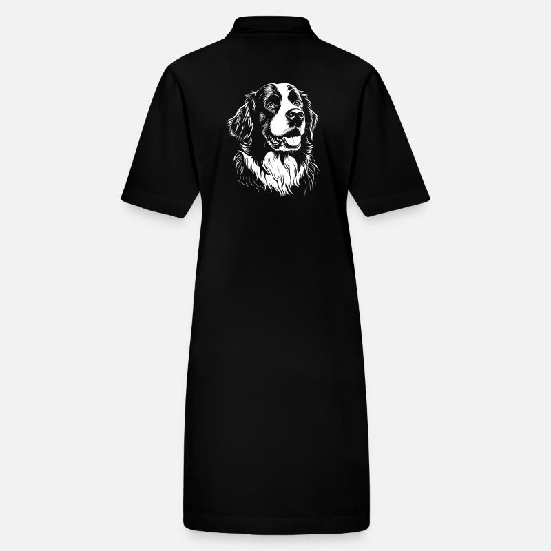Bouvier Bernois - Dog Fan Robe polo bio PAIGER Stanley/Stella Femme