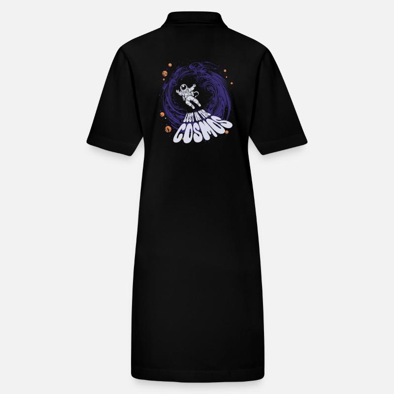 Perdu dans le cosmos - Astronaute - Espace Robe polo bio PAIGER Stanley/Stella Femme