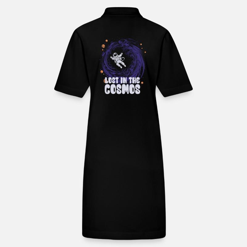 Perdu dans le cosmos - Astronaute - Espace Robe polo bio PAIGER Stanley/Stella Femme