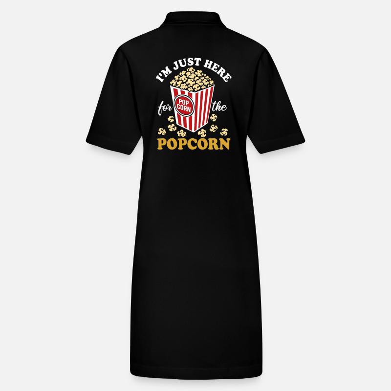 I'm just here for the Popcorn - knusprig & lecker Stanley/Stella Frauen Bio-Polokleid PAIGER