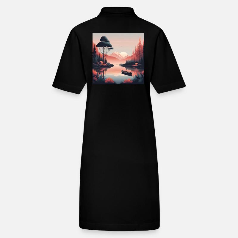 Le calme Robe polo bio PAIGER Stanley/Stella Femme