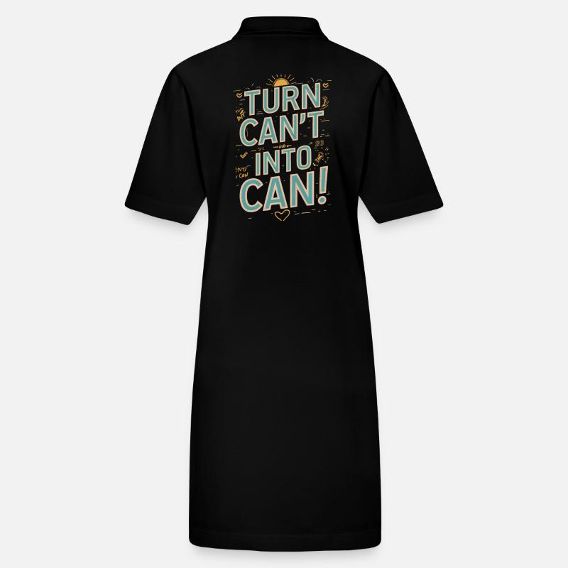 Transformez la canette en canette de motivation Robe polo bio PAIGER Stanley/Stella Femme