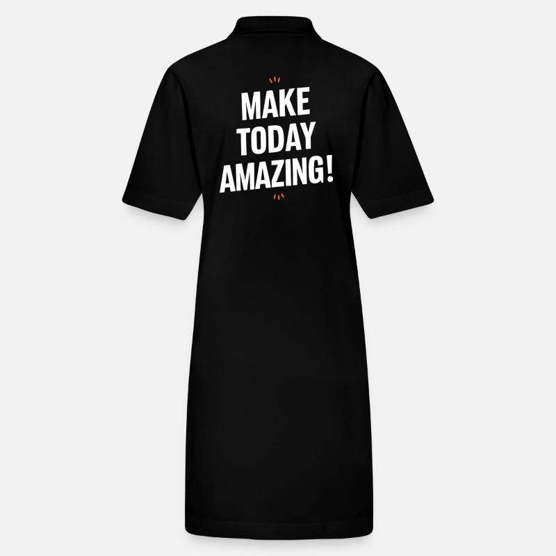 Do Incredibly Positive Thinking Today Stanley/Stella PAIGER Organic Women’s Polo Dress