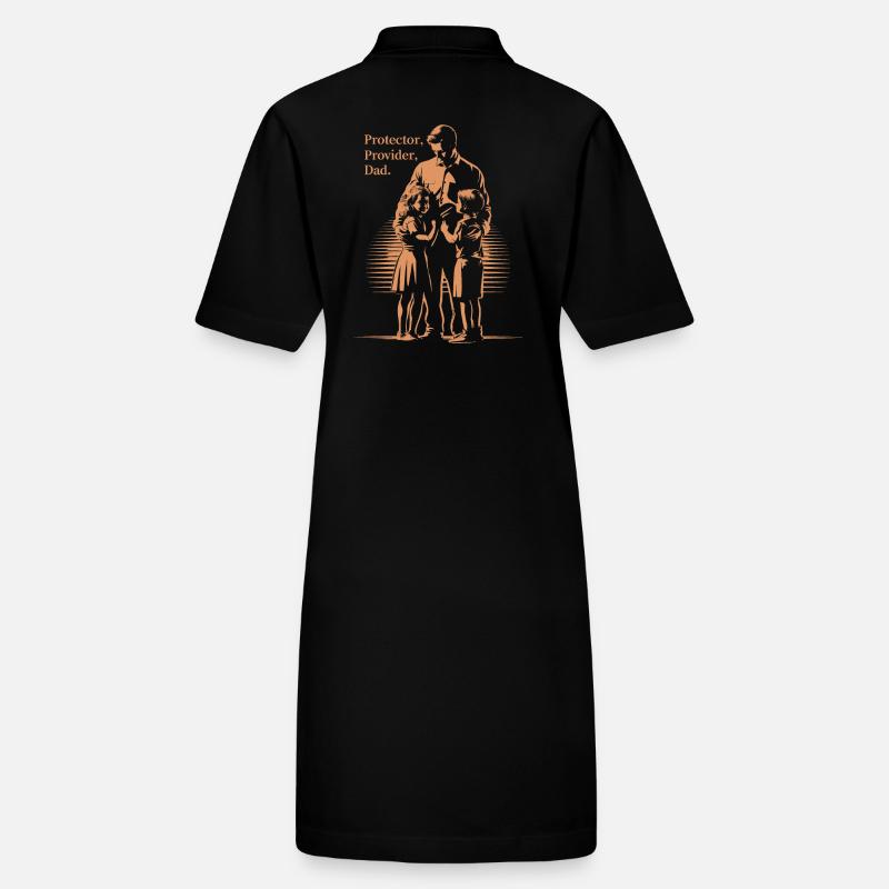Schützer, Versorger, Vater - Ehre Deinen Helden Stanley/Stella Frauen Bio-Polokleid PAIGER