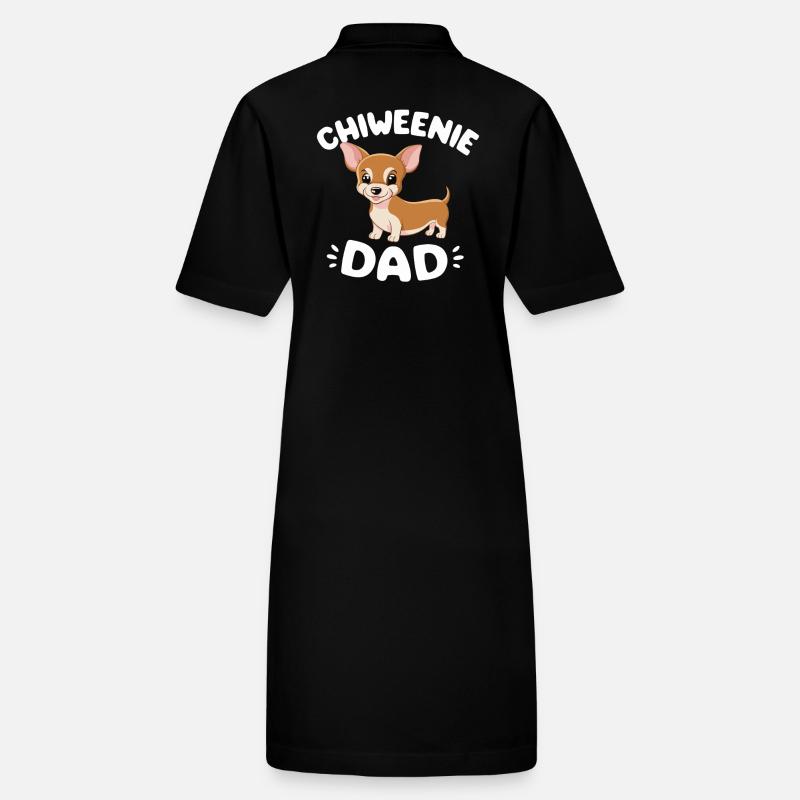 Chiweenie Papa Pride: Loving and Caring Stanley/Stella PAIGER Organic Women’s Polo Dress