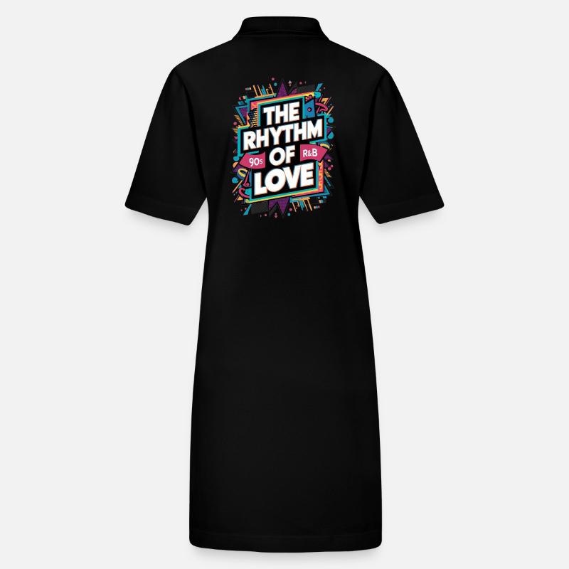 Der Rhythmus Der Liebe 90s R&B Stanley/Stella Frauen Bio-Polokleid PAIGER