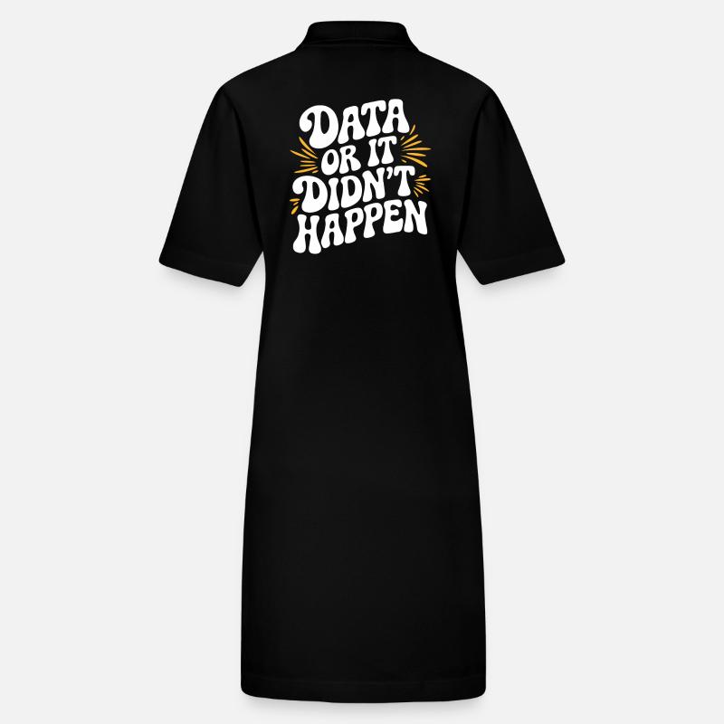 Daten Oder Es Ist Nicht Passiert Datenanalyst Data Stanley/Stella Frauen Bio-Polokleid PAIGER