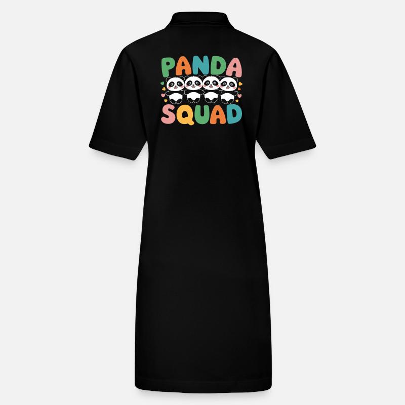 Panda Gruppen Design Panda Squad Stanley/Stella Frauen Bio-Polokleid PAIGER