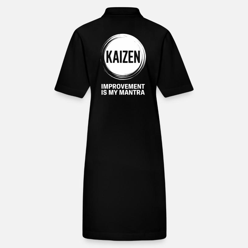 Kaizen improvement is my mantra Stanley/Stella PAIGER Organic Women’s Polo Dress