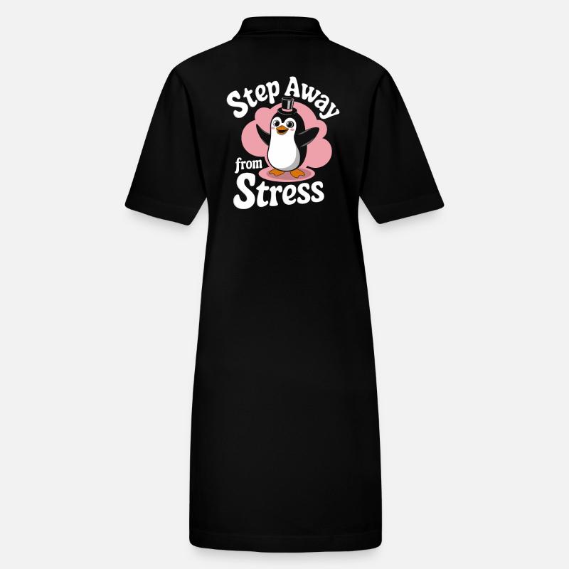 Step away from stress with penguin magic Stanley/Stella PAIGER Organic Women’s Polo Dress