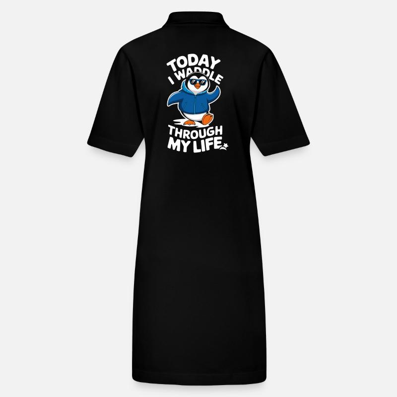 Today I waddle through my life Stanley/Stella PAIGER Organic Women’s Polo Dress