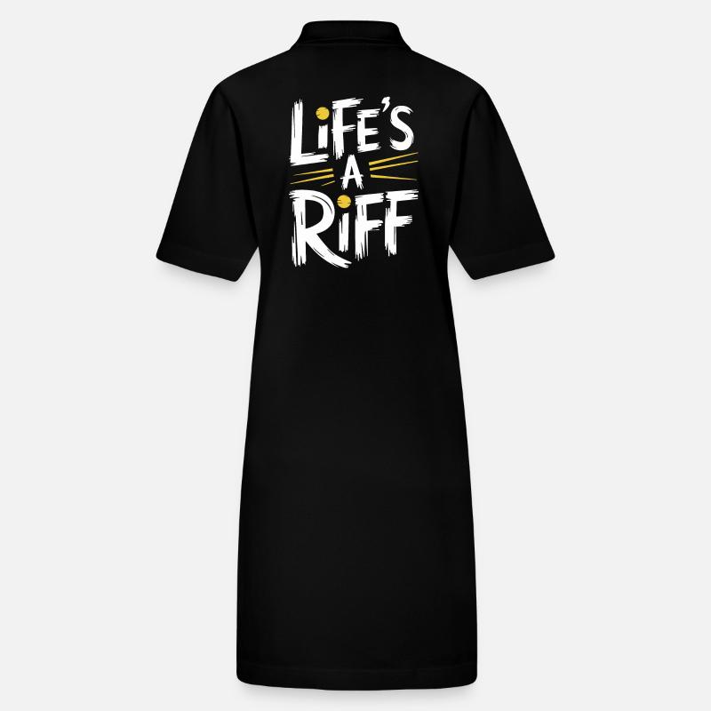 Guitar Player : Life’s A Riff Artwork Robe polo bio PAIGER Stanley/Stella Femme