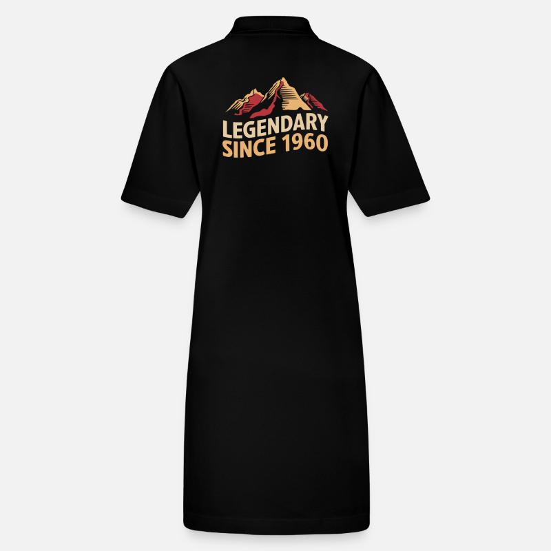 Legendär Seit 1960 Wanderer Berg Vintage Stanley/Stella Frauen Bio-Polokleid PAIGER